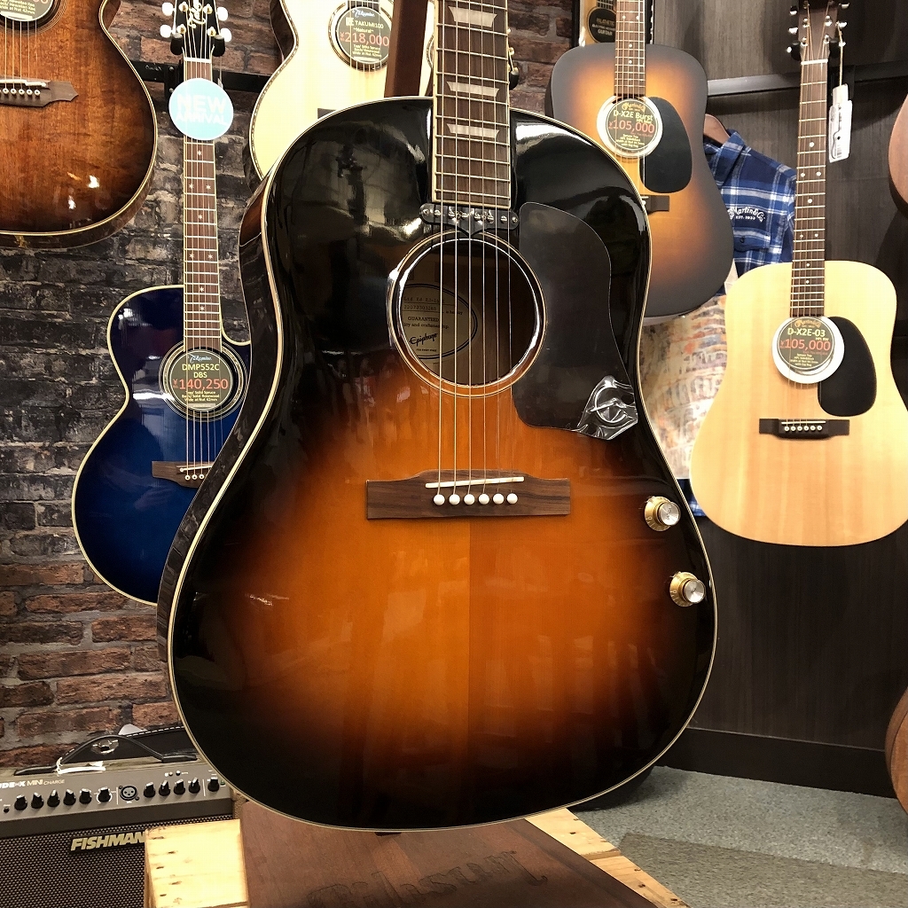 Epiphone Limited Edition EJ-160E -VS-【エレアコ】【送料無料 ...