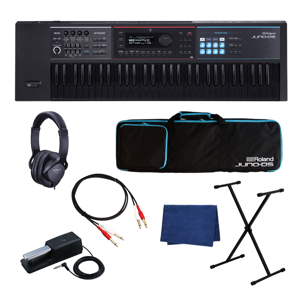 Roland Juno Ds61b 純正アクセサリーセット 今なら即納可能 Key心斎橋店 新品特価 送料無料 楽器検索デジマート