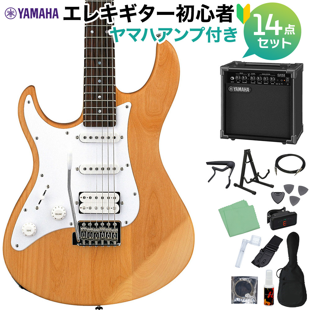 YAMAHA PACIFICA112JLA YNS エレキギター初心者14点セット 【ヤマハ