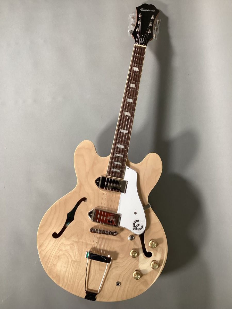 Epiphone Casino Natural フルアコ エレキギター（新品/送料無料