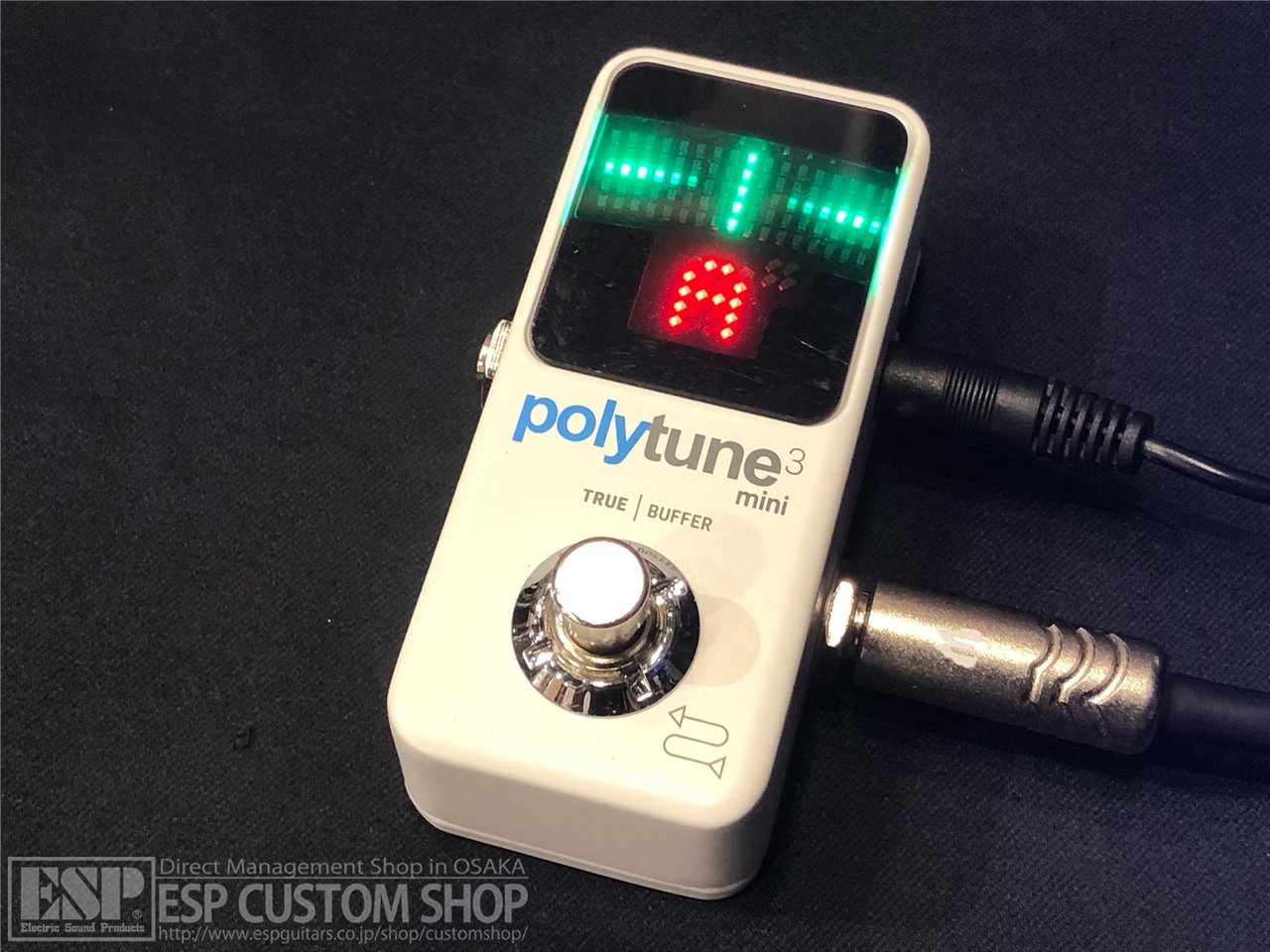 超格安一点 美品 TC ELECTRONIC Polytune 3 チューナー エフェクター