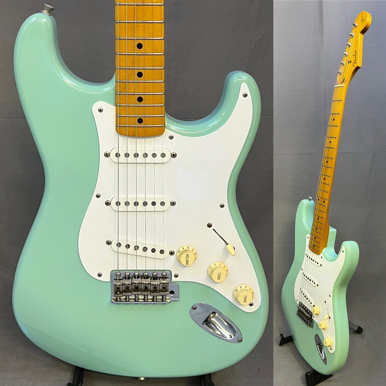 Fender Japan ST57-66US SBL ダイナ期Sシリアル2006-2008年製（中古