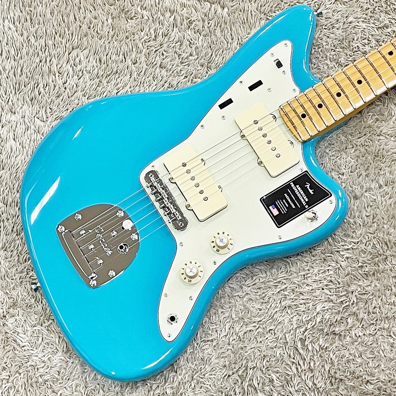 Fender American Professional II Jazzmaster Miami Blue / Maple