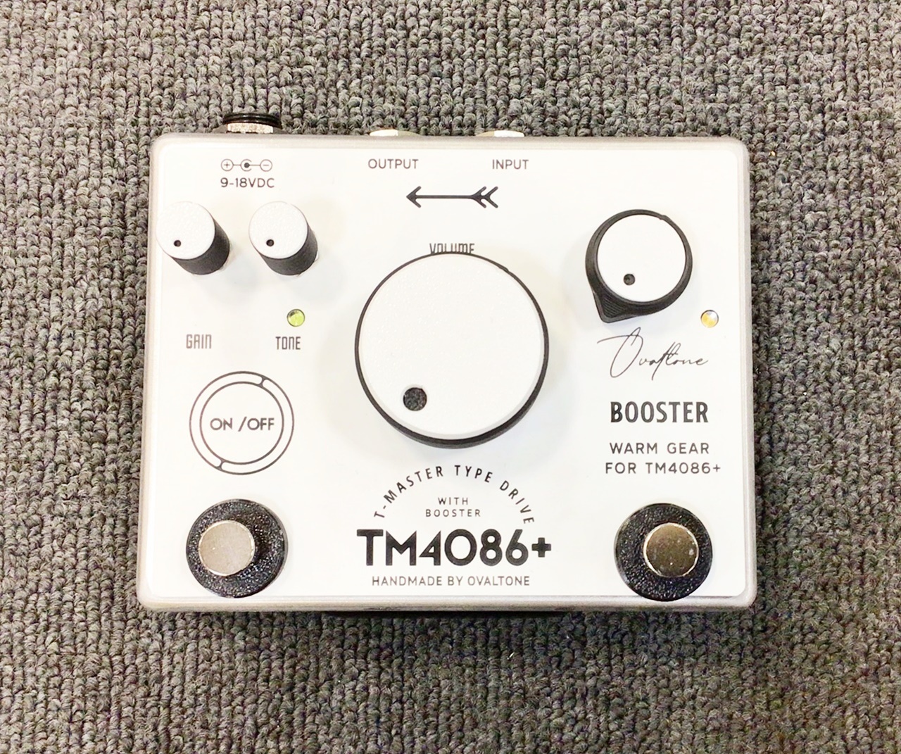 Ovaltone TM4086+ 【ブースター付きオーバードライブ】【S/N #28