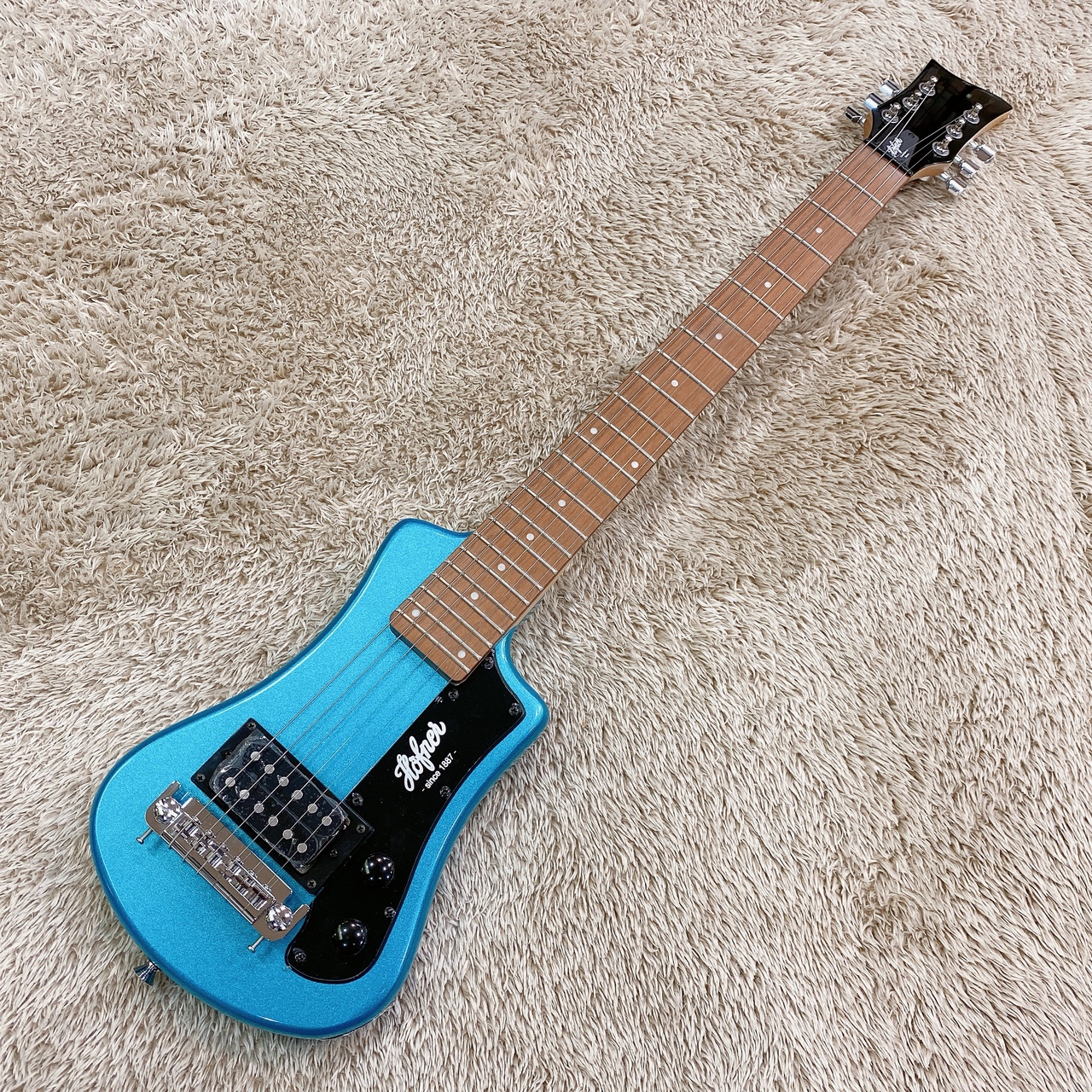 Hofner Shorty / Blue 【ヘフナー製ミニギター】（新品/送料無料 