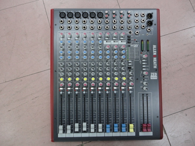 ALLEN & HEATH ZED-12FX（中古/送料無料）【楽器検索デジマート】