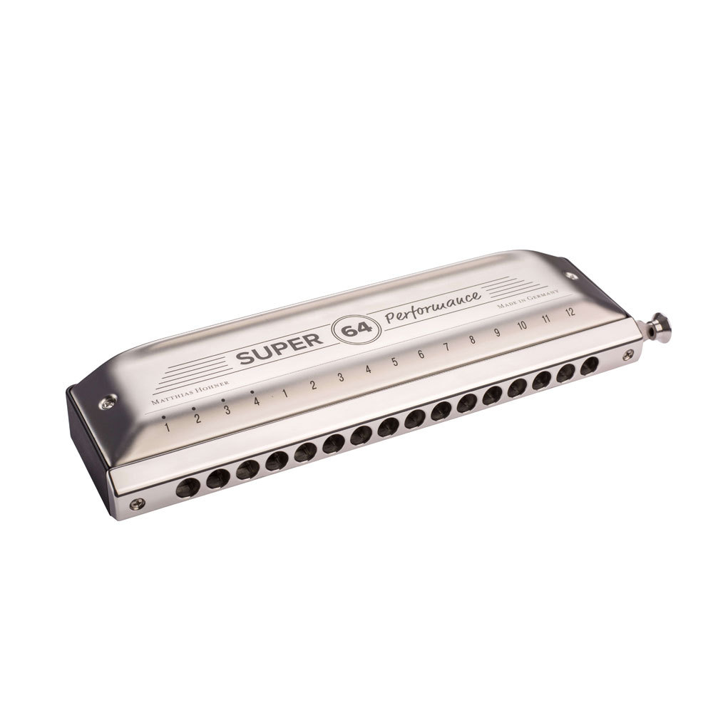 HOHNER ホーナー New Super 64 クロマチックハーモニカ アウトレット-