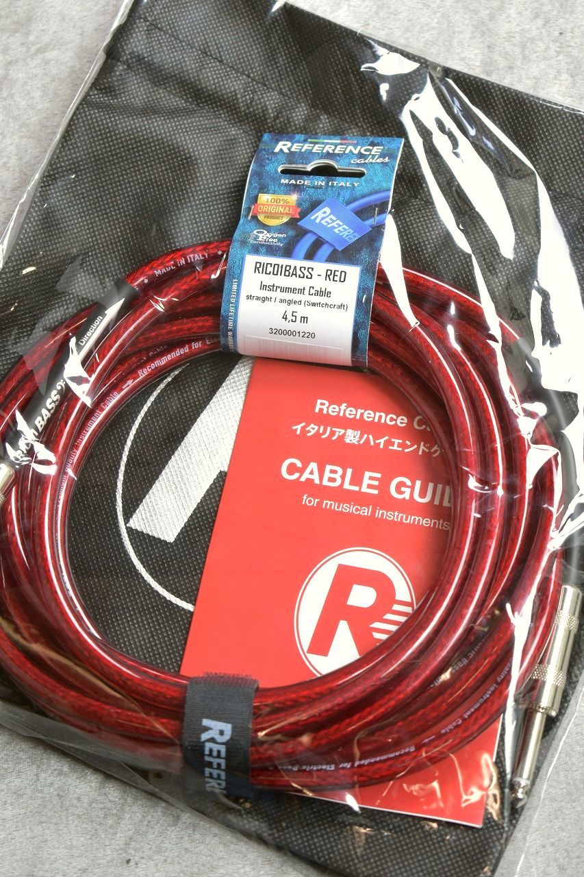 Reference Cables RIC-0-ZERO-BK-JJ-6m Luxury ヴィンテージ楽器用 6m S/S 