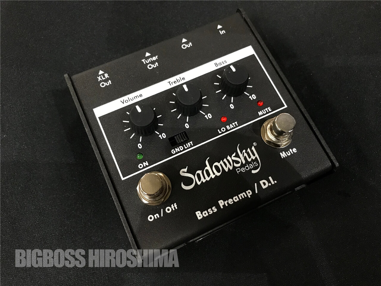 Sadowsky SBP-1 Bass Preamp プリアンプ サドウスキー-