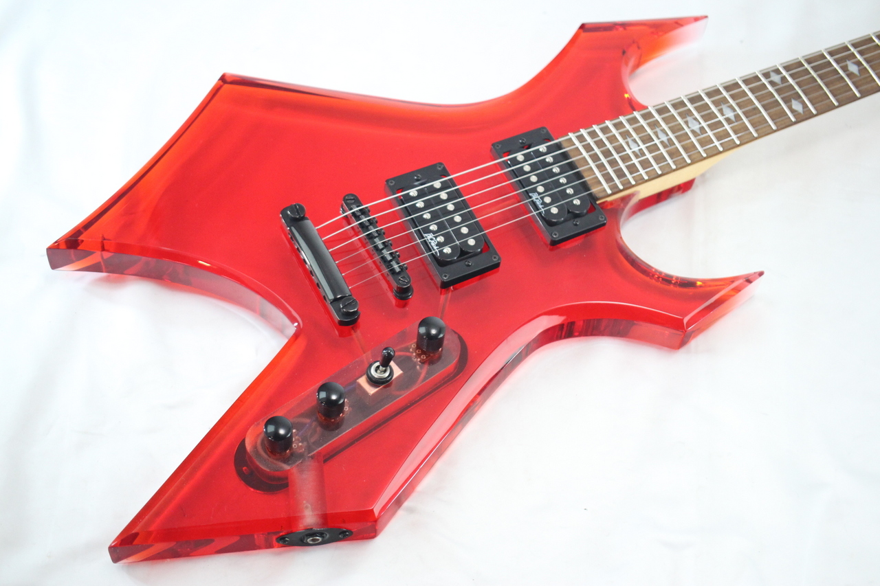 BC rich USA ワーロック赤 - 弦楽器、ギター