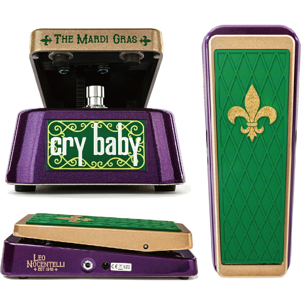 Jim Dunlop LN95 Leo Nocentelli Cry Baby Mardi Gras Wah（新品特価