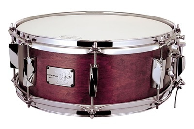 canopus YAIBA2 Maple 5.5x14 Snare Drum Dark Wine Red Mat LQ（新品