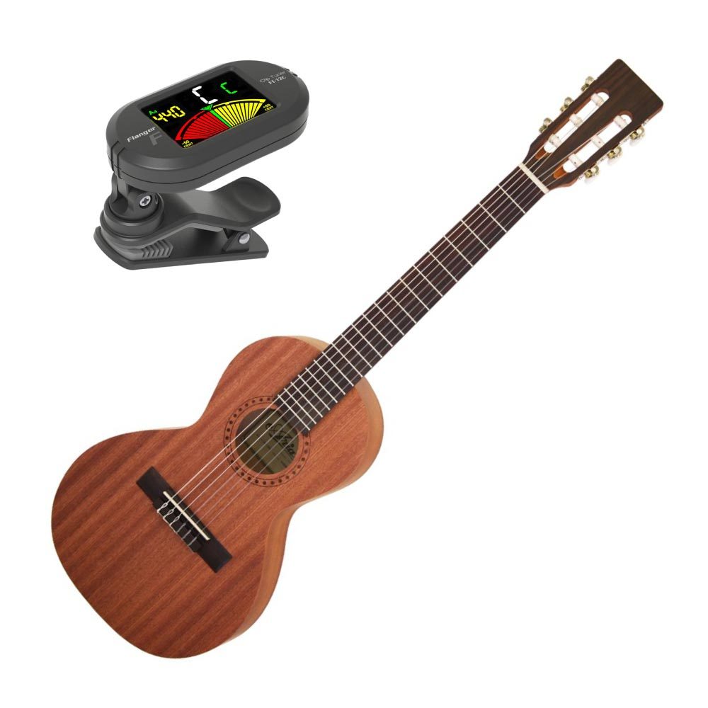 Aria Asa 18c ミニクラシックギター クリップチューナー付き 新品 送料無料 楽器検索デジマート