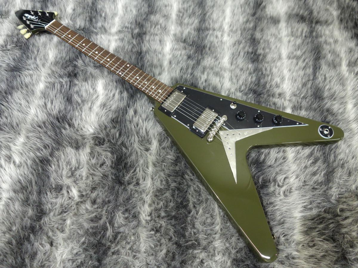 Epiphone / Flying V Olive Drab Green