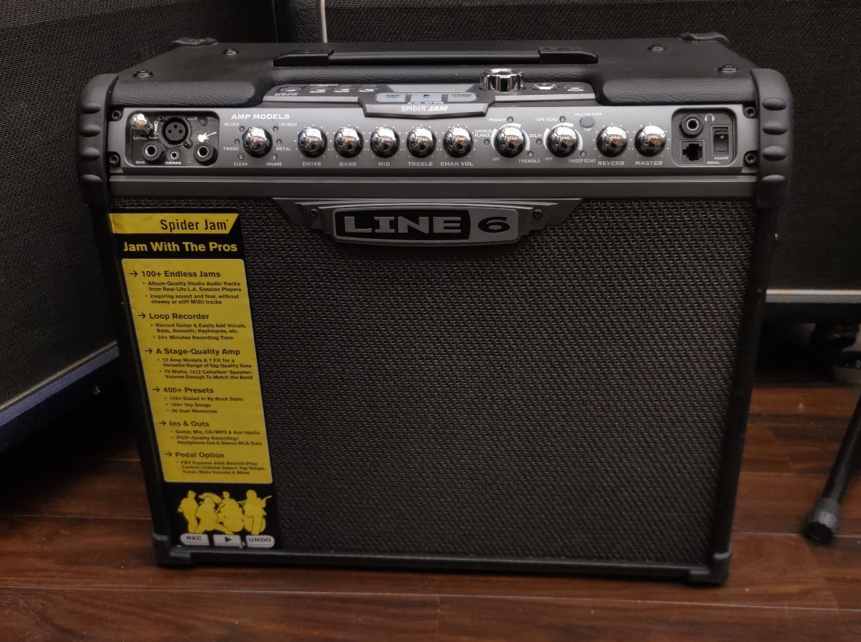 2022正規激安 JAM LINE6 75W LINE SPIDERⅣ 75W 通販 フットペダル付き