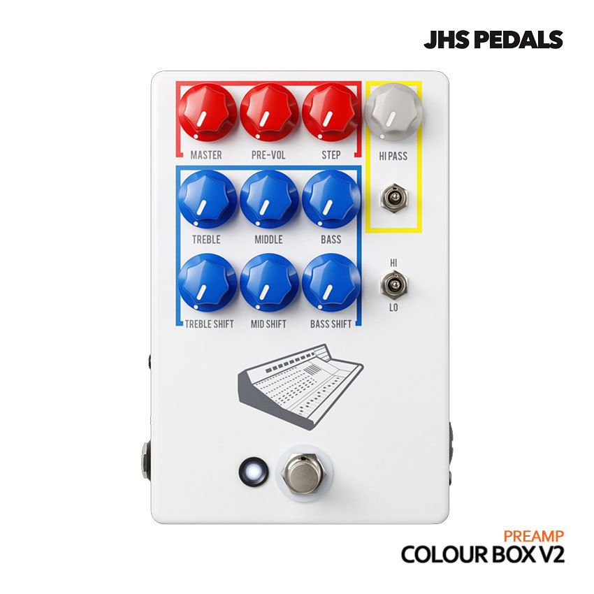 JHS Pedals プリアンプ Colour Box V2 エフェクター（新品/送料無料