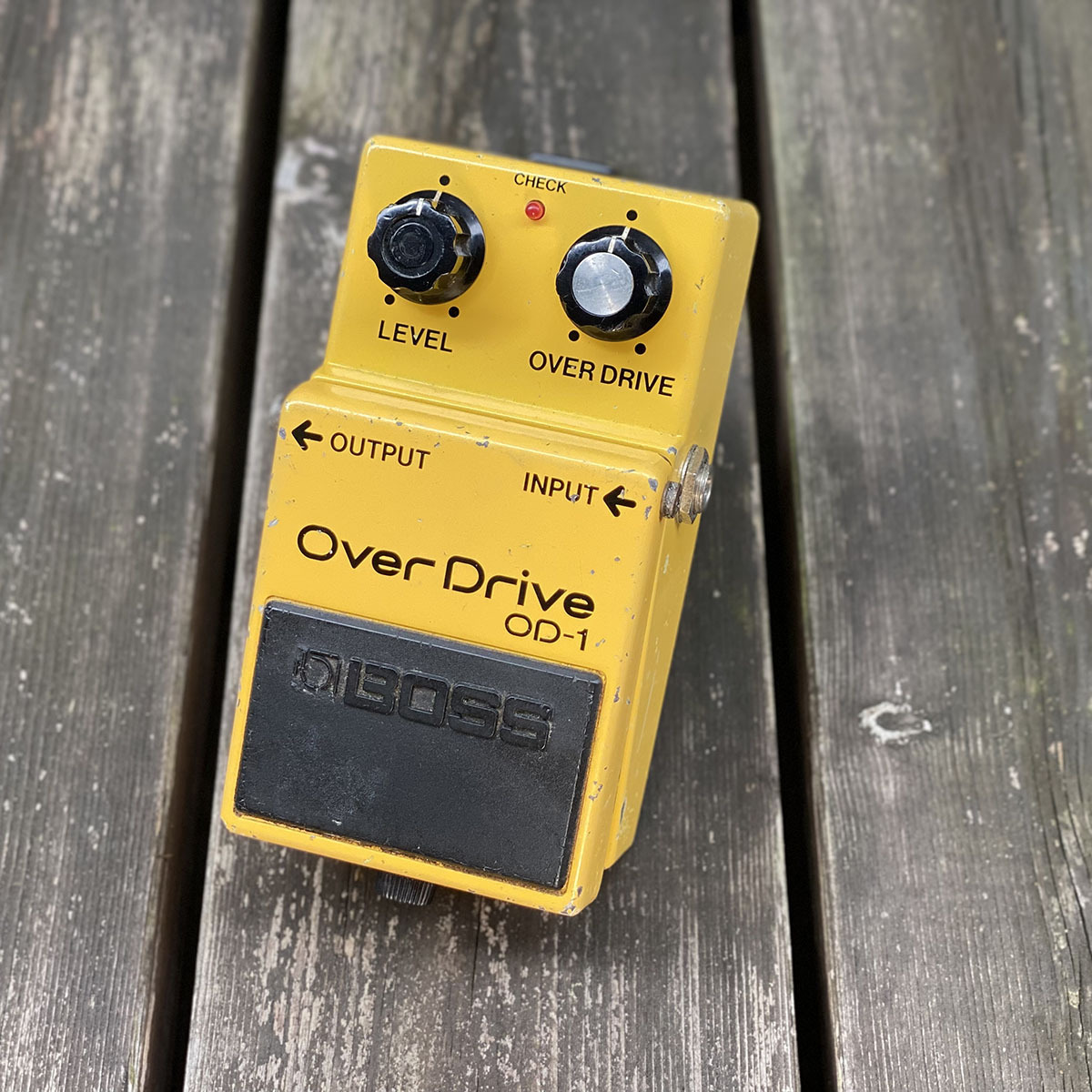 BOSS OD-1 Over Drive 【JRC4558DD】（ビンテージ）【楽器検索デジマート】