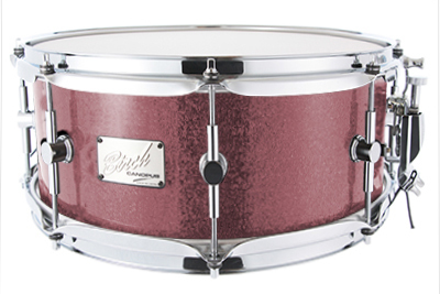 canopus Birch Snare Drum 6.5x14 Merlot Spkl（新品/送料無料）【楽器