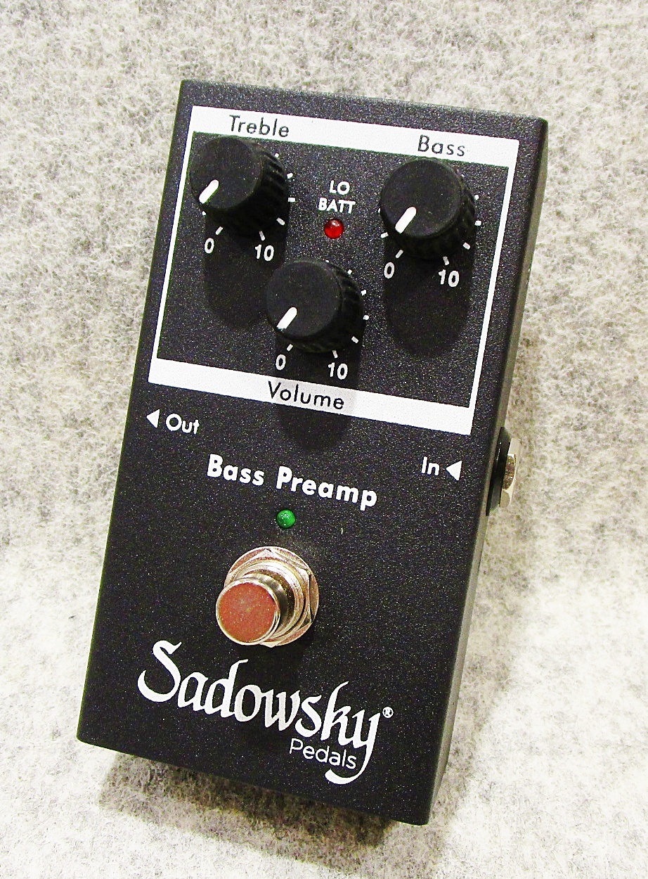 Sadowsky SBP-2 Bass Preamp V2【送料無料】（新品/送料無料）【楽器 
