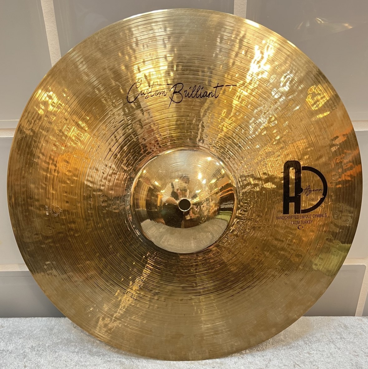 AGEAN CYMBALS 《現品限り超特価》CUSTOM BRILLIANT 16