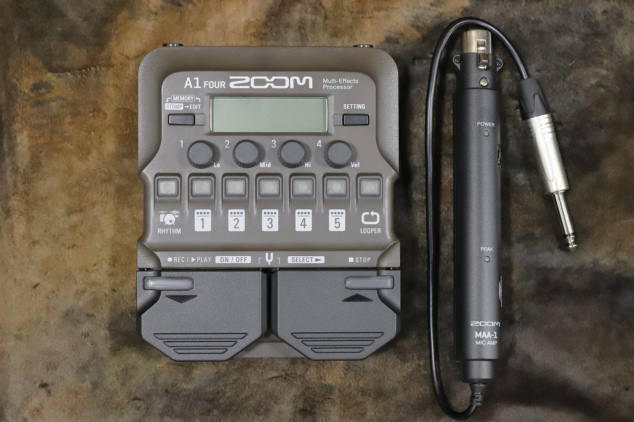 ZOOM A1 FOUR Multi-Effects Processor