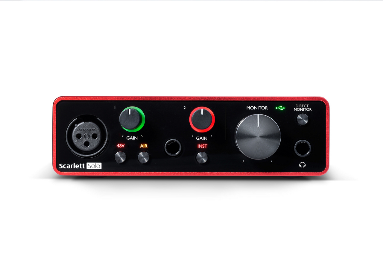 Focusrite Scarlett Solo 3rd Gen（新品）【楽器検索デジマート】