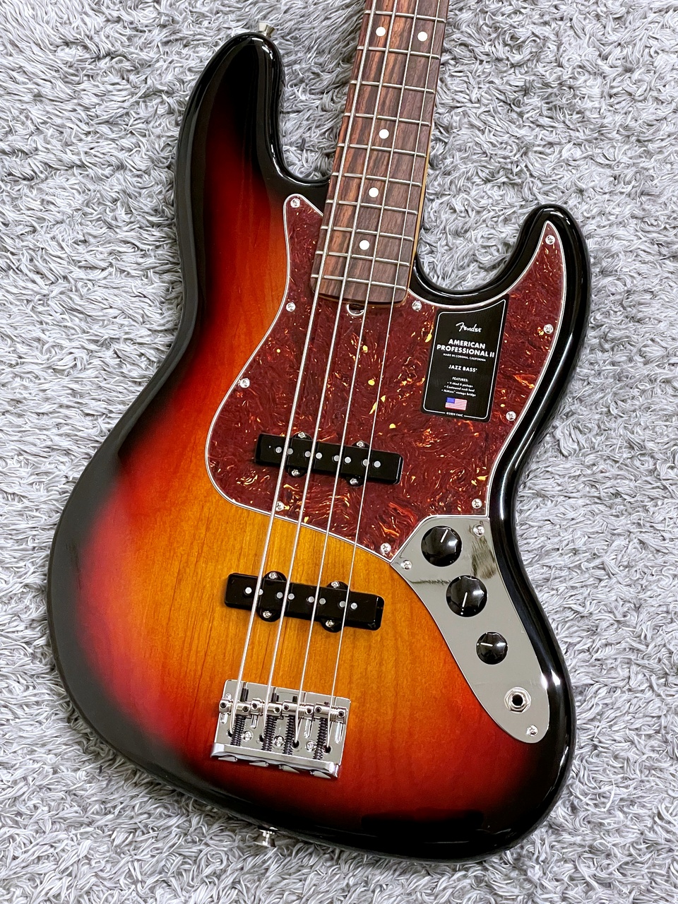 Fender American Professional Ⅱ Jazz Bass 3-Color Sunburst ...