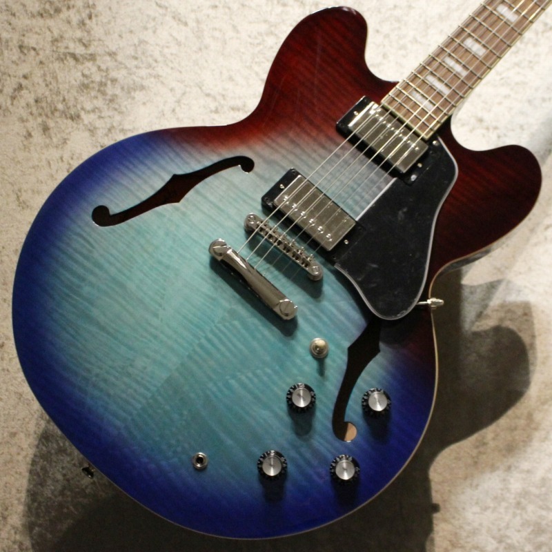 Epiphone 【アウトレット特価】ES-335 Figured ～Blueberry Burst～ #21111537075  【3.64kg】【良音】（新品特価/送料無料）【楽器検索デジマート】