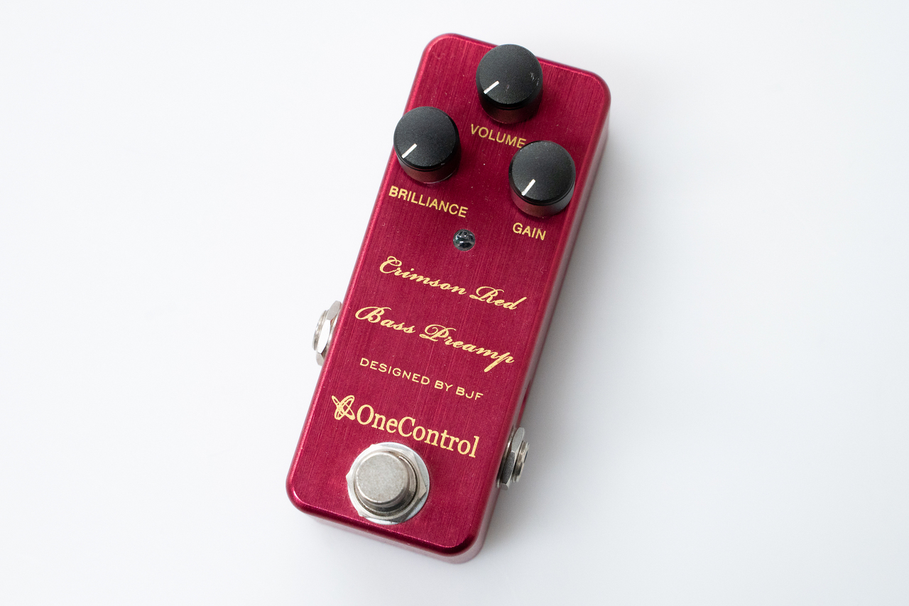 One Control CRIMSON RED BASS PREAMP