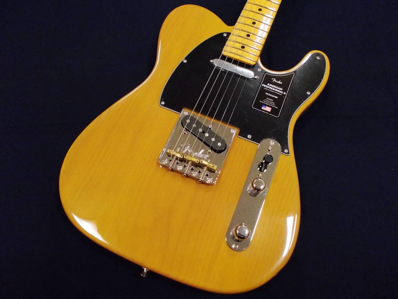 Fender American Professional II Telecaster Maple Fingerboard Butterscotch  Blonde（新品特価）【楽器検索デジマート】