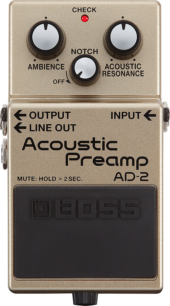 BOSS acoustic preamp AD-2