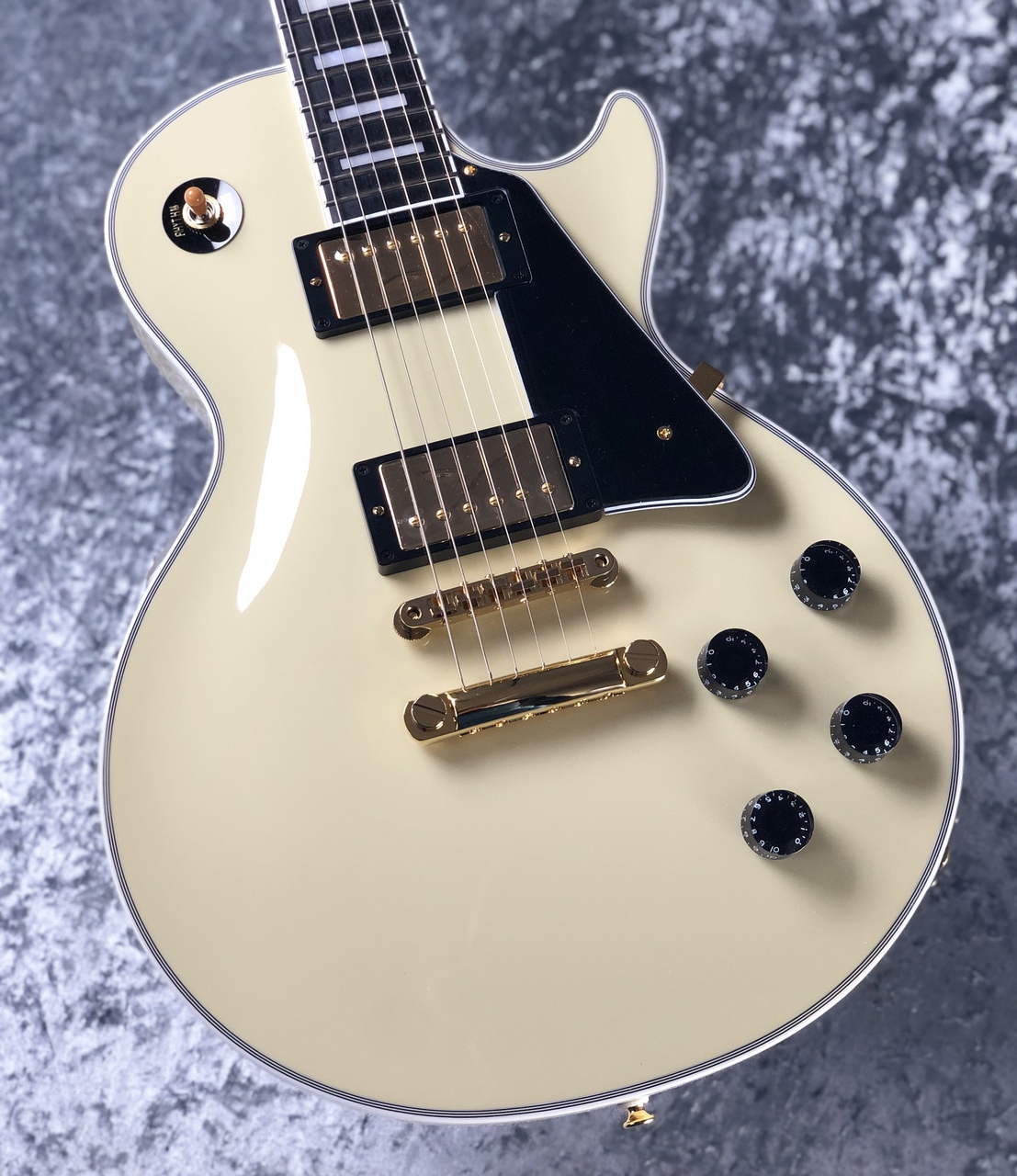 □エボニー指板□EMG搭載□ 24フレット□Epiphone□レスポールカスタム 