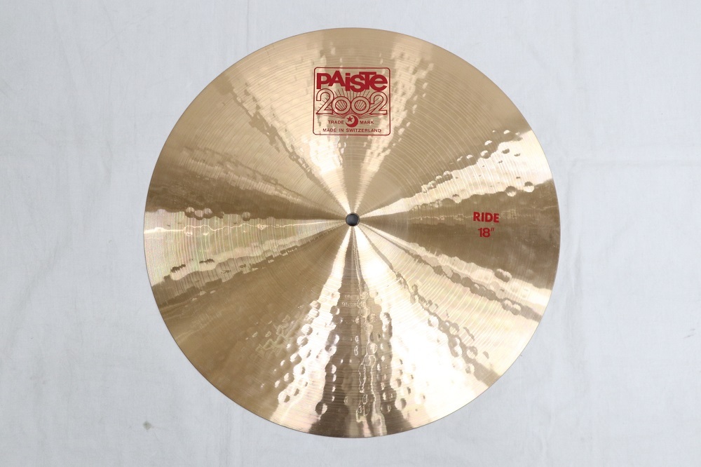 PAiSTe USED PAISTE 2002 Ride 18インチ 1,840g（中古/送料無料