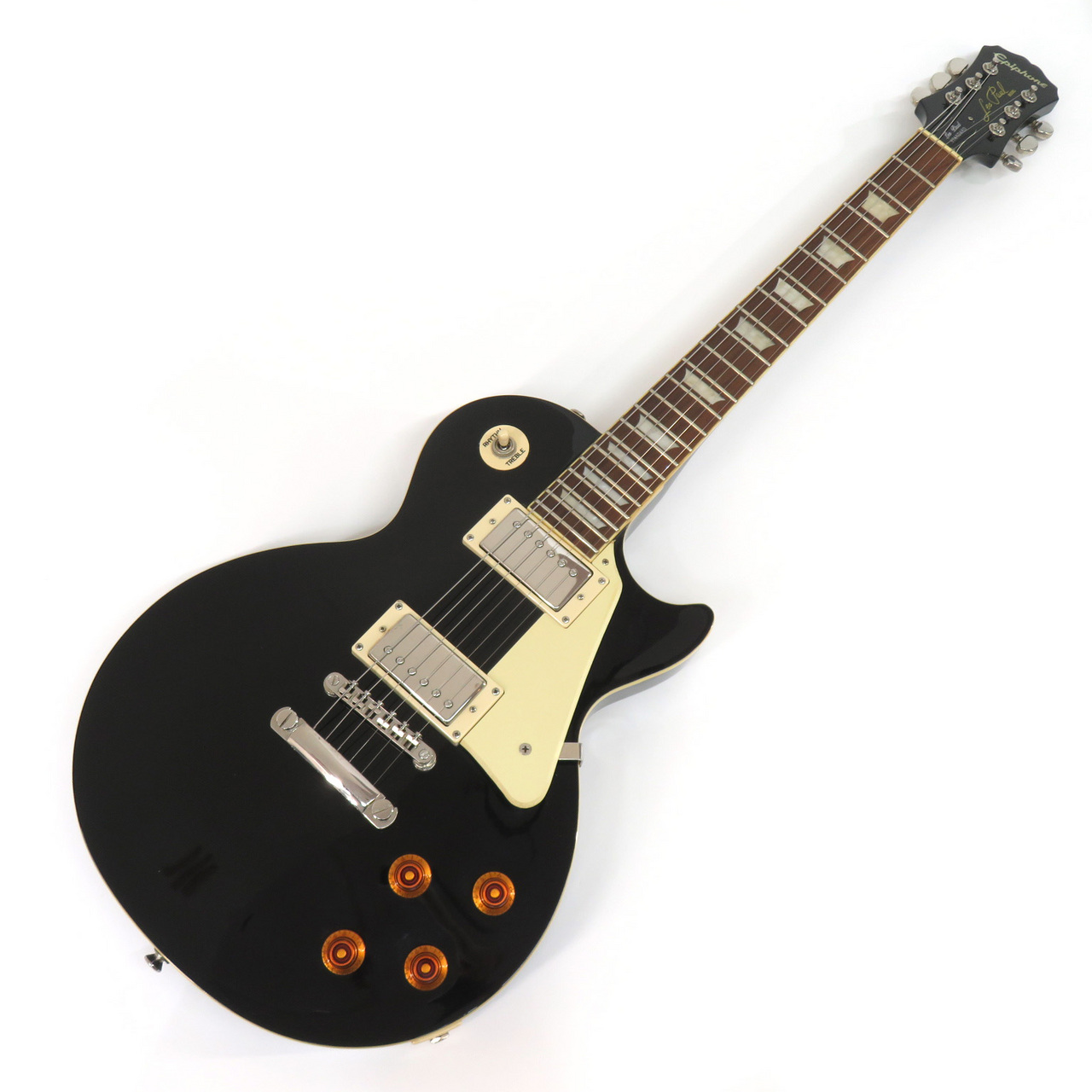 15%OFF092s☆Epiphone エピフォン Les Paul Custom エボニー レスポール エレキギター ※中古 エピフォン