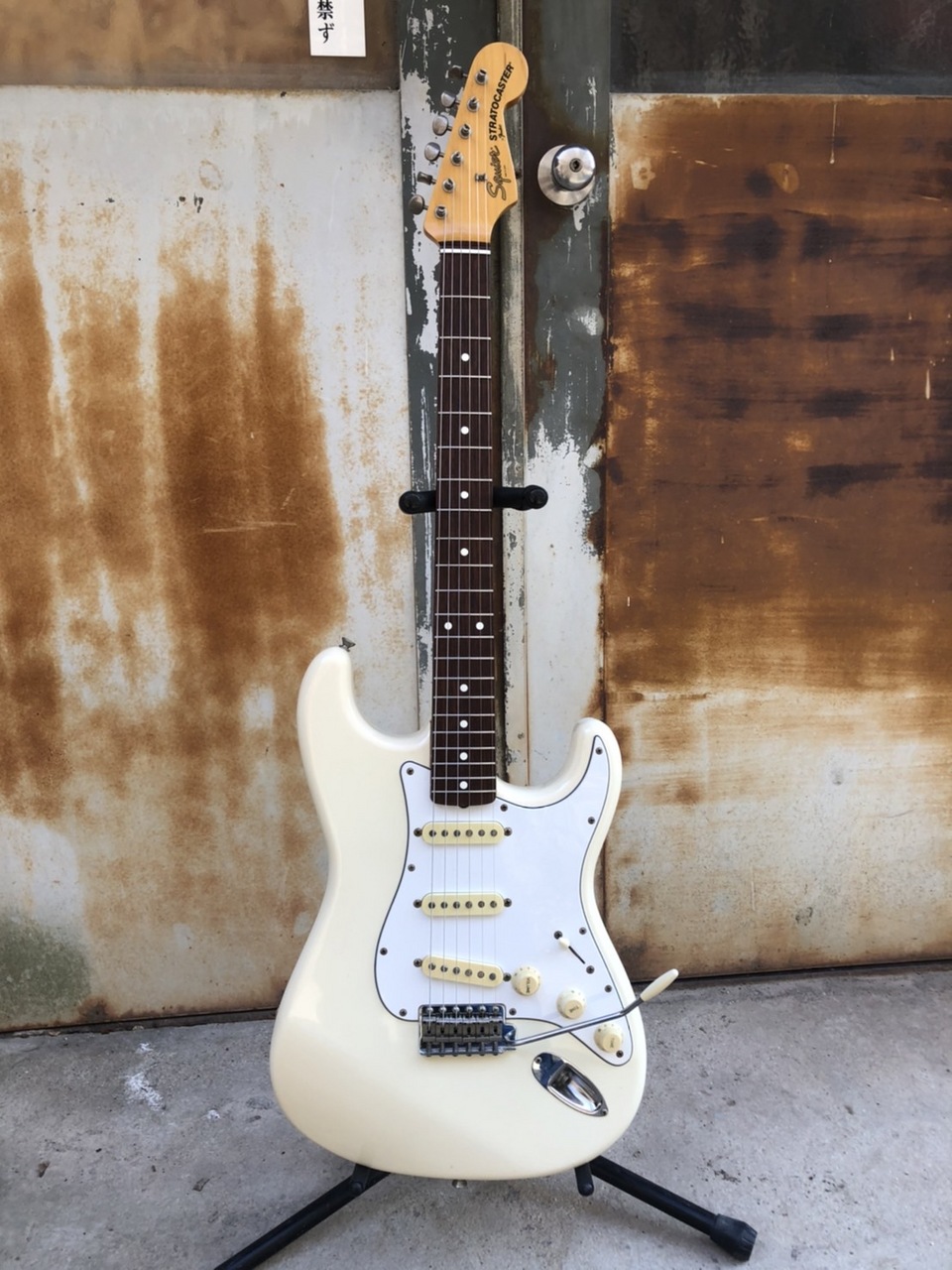 Squier by Fender ST JVシリアル マッチングヘッド - エレキギター