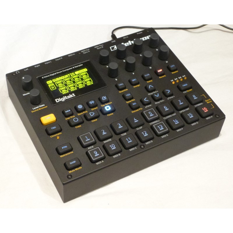 Elektron digitakt 純正ディスプレイ保護カバー付属 - DTM/DAW