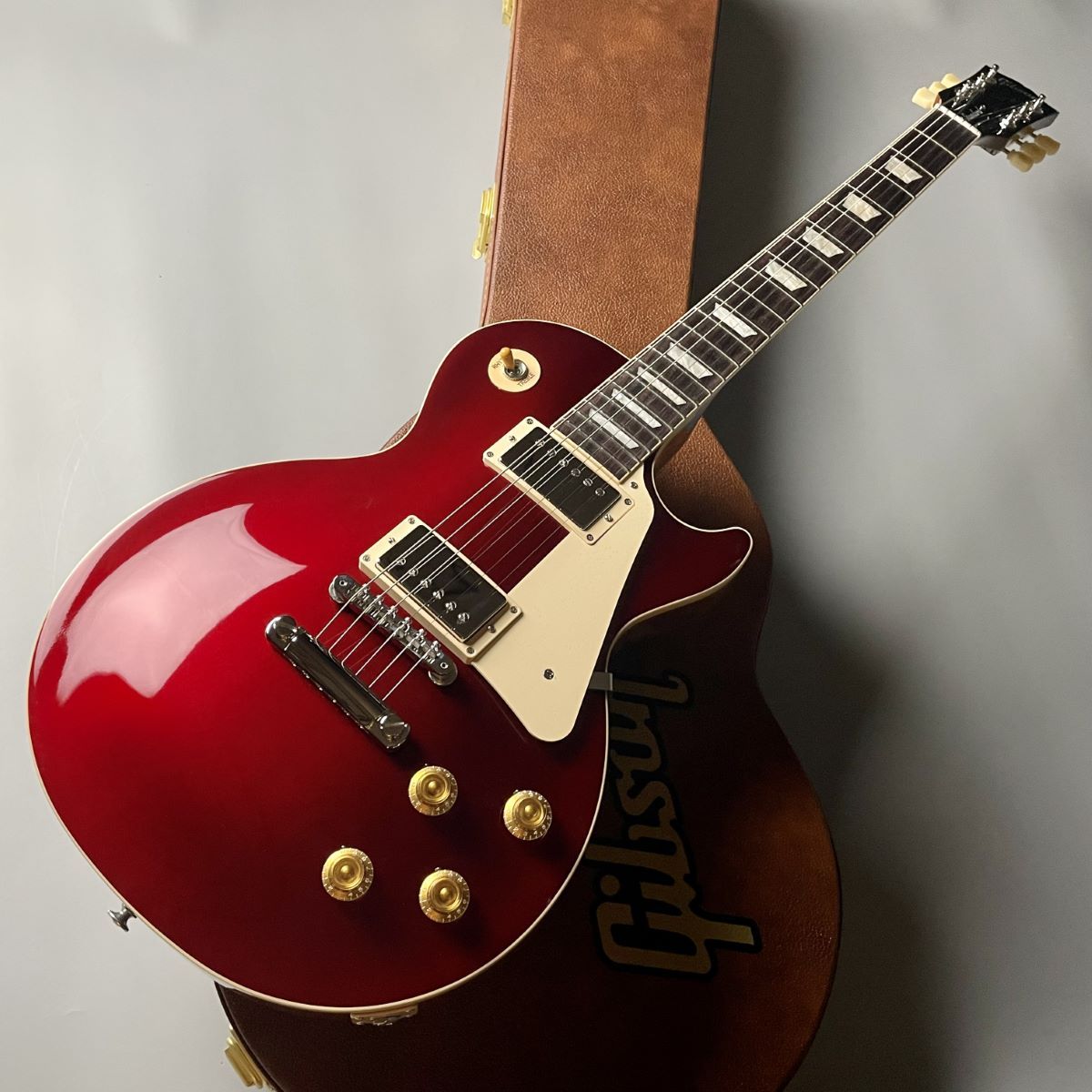 Gibson LP Standard 50s Plain Top Sparkling Burgundy【現物写真