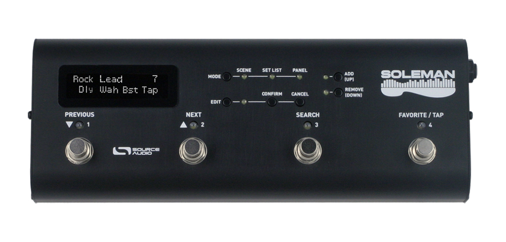 Source Audio SA165 SOLEMAN MIDIフットコントローラー ソース 