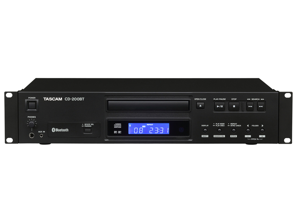 Tascam CD-200BT ◇ Bluetooth対応 CDプレーヤー 【ローン分割手数料0