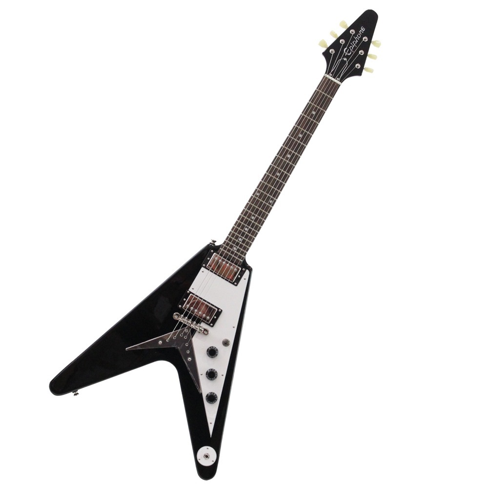 Epiphone エピフォン Flying V Ebony エレキギター（新品/送料無料 ...