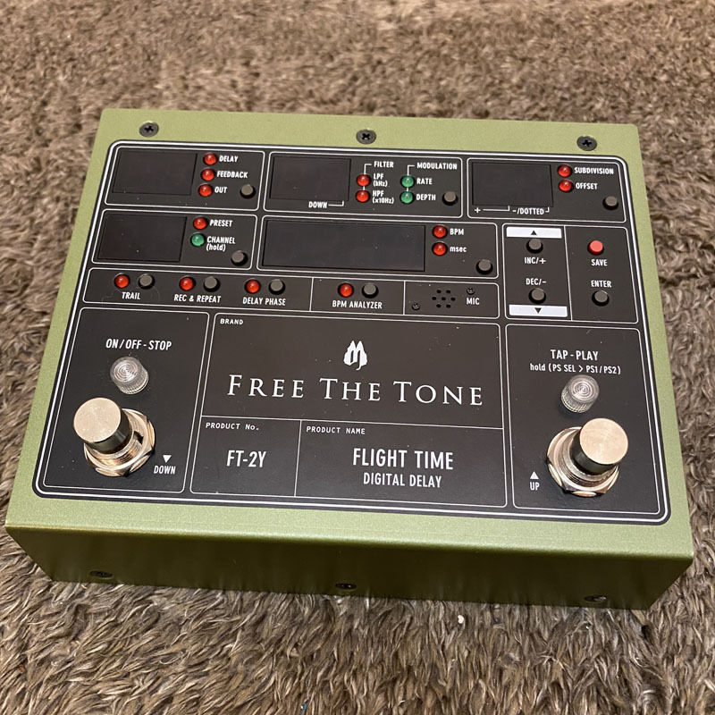 Free The Tone FLIGHT TIME FT-2Y DIGITAL DELAY（中古/送料無料 ...