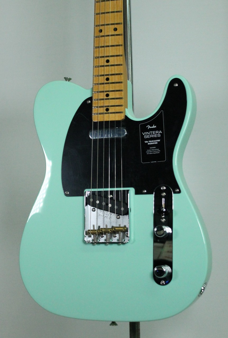 Fender Vintera '50s Telecaster Modified / Surf Green（新品特価