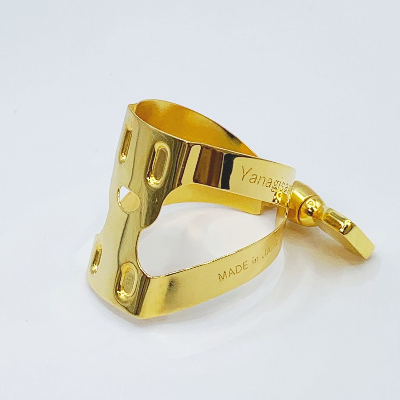 YANAGISAWA Yany Ligature テナーサックス用 ヤニー・ニコちゃんヤニー