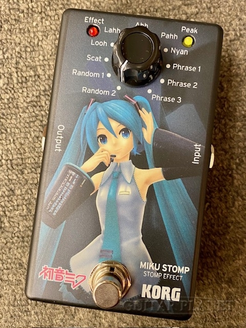 激レア】KORG MIKU STOMP 未使用品 初音ミク 箱ボロ - 楽器・機材