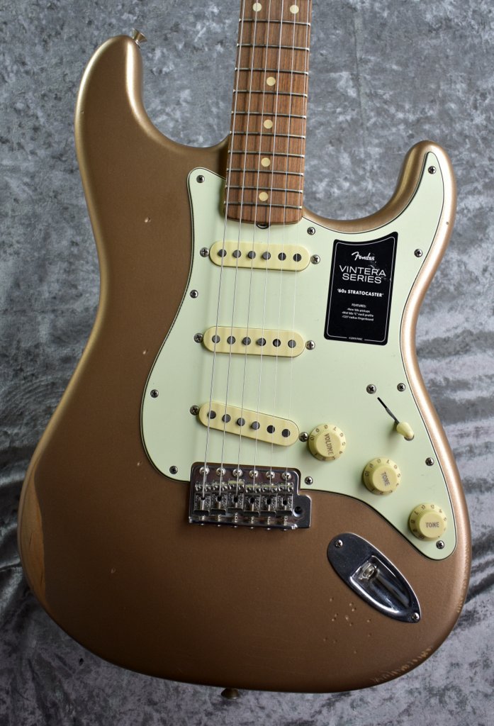 かわいい! さらに値下げ!Fender ストラトキャスター ‘60s Vintera - エレキギター