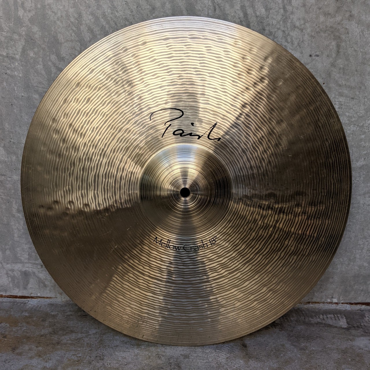 大特価放出！ Paiste Signature MellowCrash16.18 2枚セット 打楽器