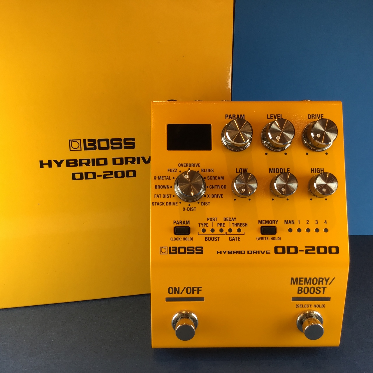 BOSS OD-200 Hybrid Drive 【キズ有り - B級お買得品｜S/N:Z6K3259