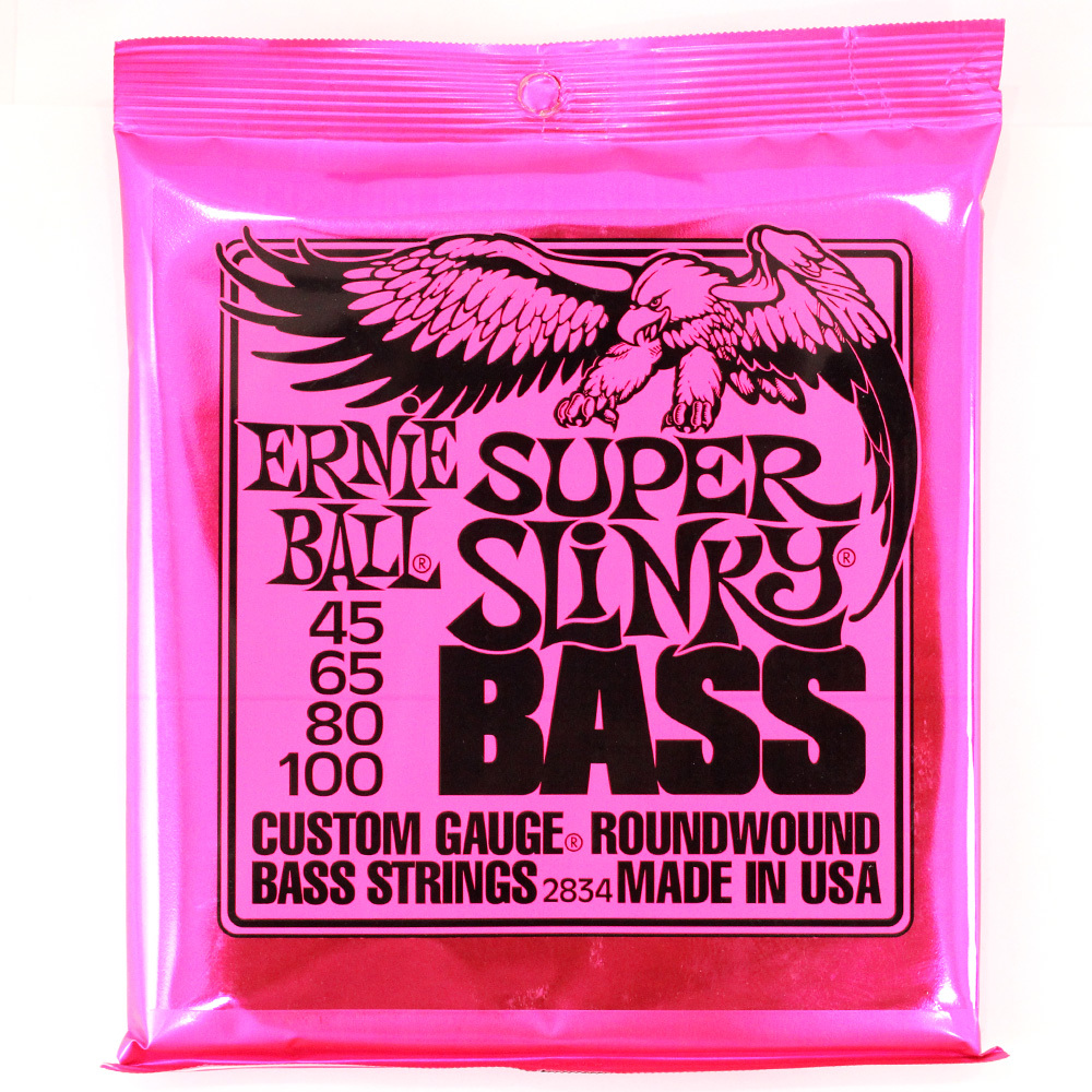 ERNIE BALL アーニーボール 2834/SUPER SLINKY BASS ベース弦（新品