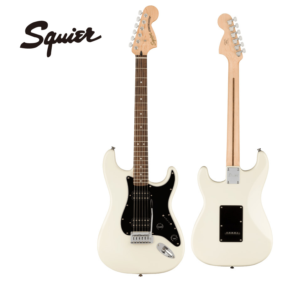 美品 Squire by Fender Stratocaster スクワイヤー-