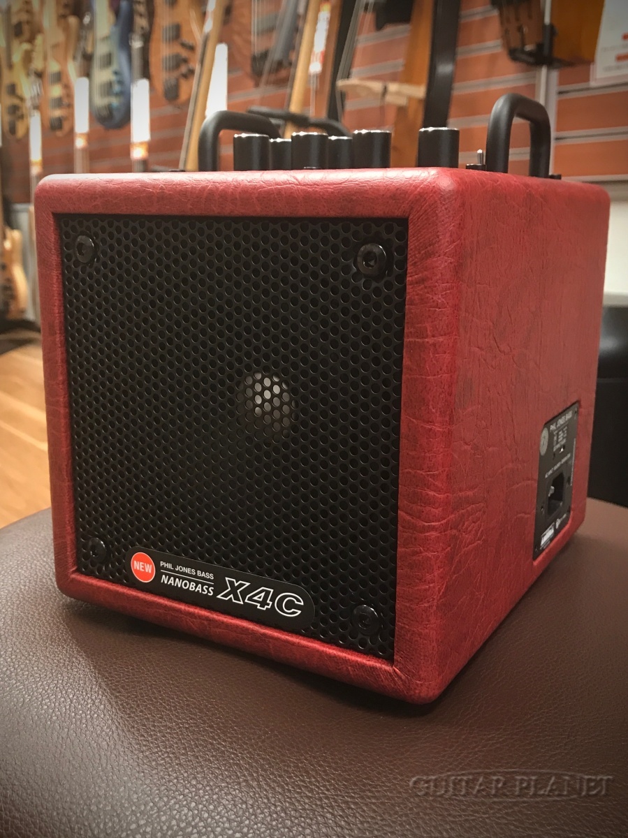 Phil Jones Bass NANOBASS X4C -Red-【送料無料】（新品）【楽器検索